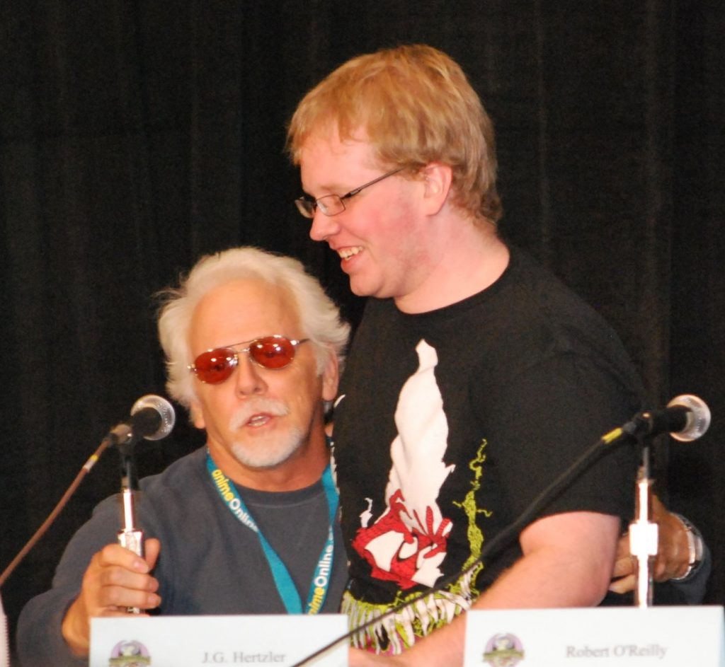 fan with J.G. at DragonCon